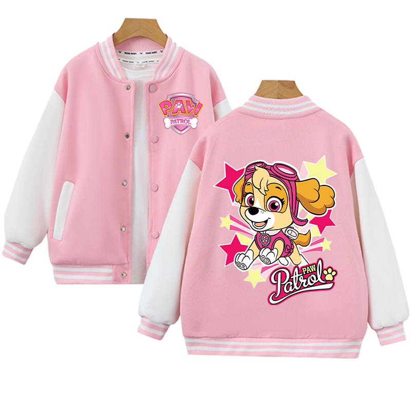 Winter Clothing Cute - Paw Patrol Fashion Baseball Uniform for