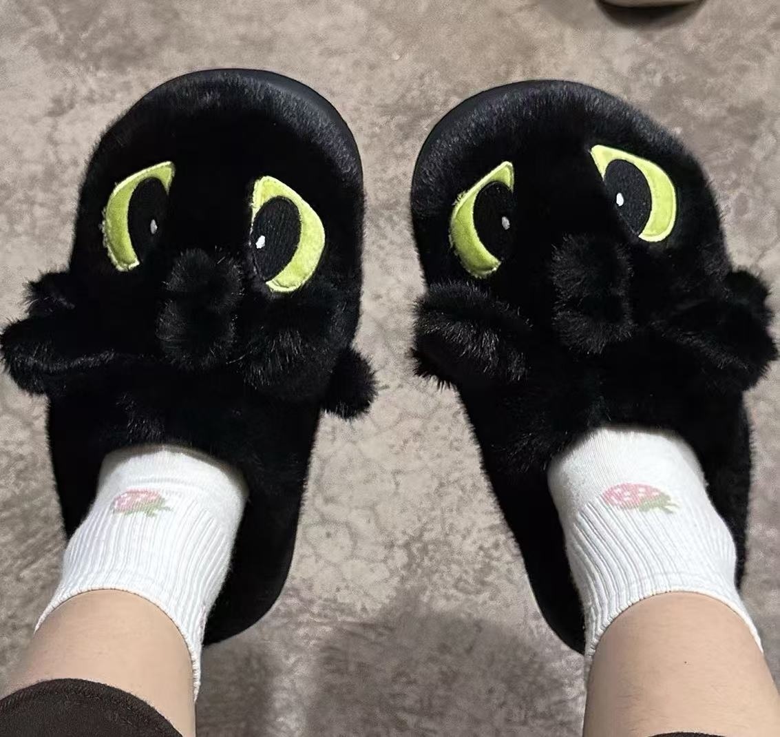 Winter Clothing Cute - Hot Winter Cute Toothless Slippers Shoes
