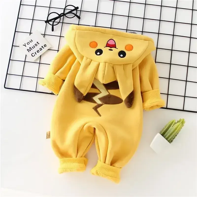Winter Clothing Cute - New Cute Cartoon Pokemon Pikachu Baby