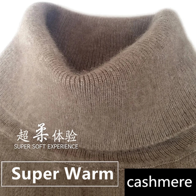 Winter Clothing Cute - Cashmere turtleneck men sweater clothes for