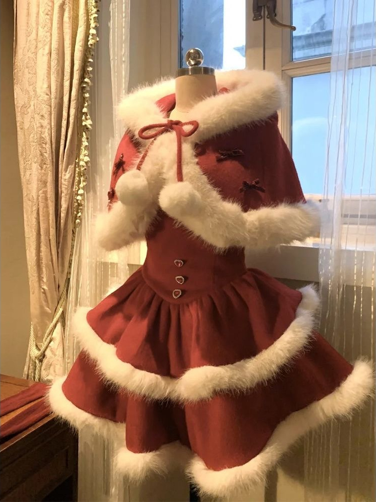 Winter Sweet Lolita Christmas  - Winter Clothing Cute のレビューと価格