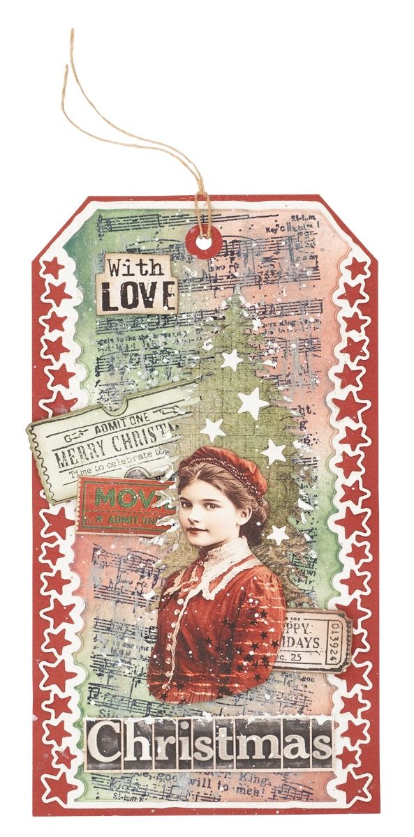 Star label Winter Santa Toy Ch - Winter Clothing Label のレビューと価格