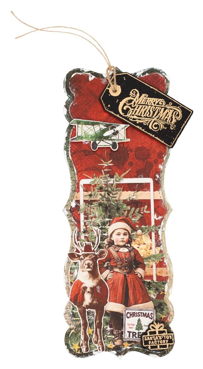 Star label Winter Santa Toy Ch - Winter Clothing Label のレビューと価格