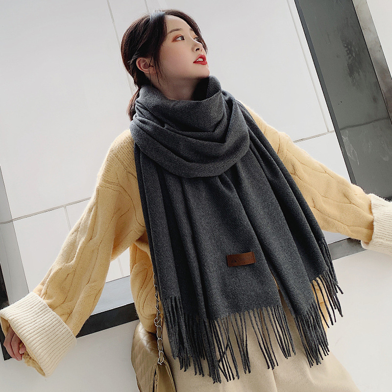 VISROVER new 20 colors woman w - Cashmere Scarf Wrap のレビューと価格