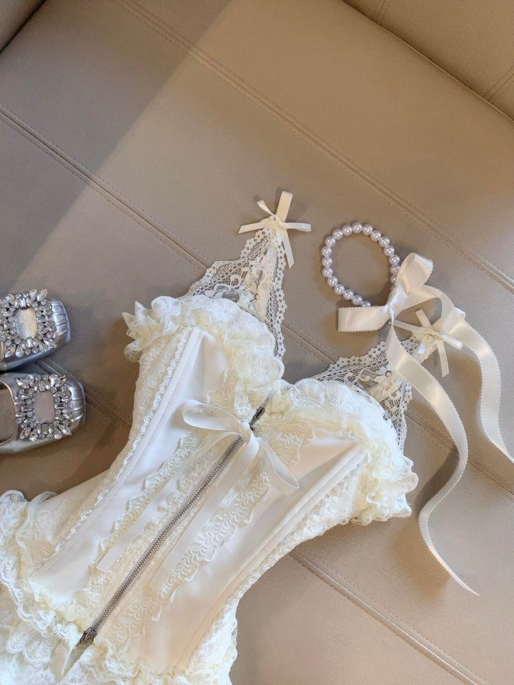 Cute Desire Lace Bustier Top H - Winter Clothing Cute のレビューと価格