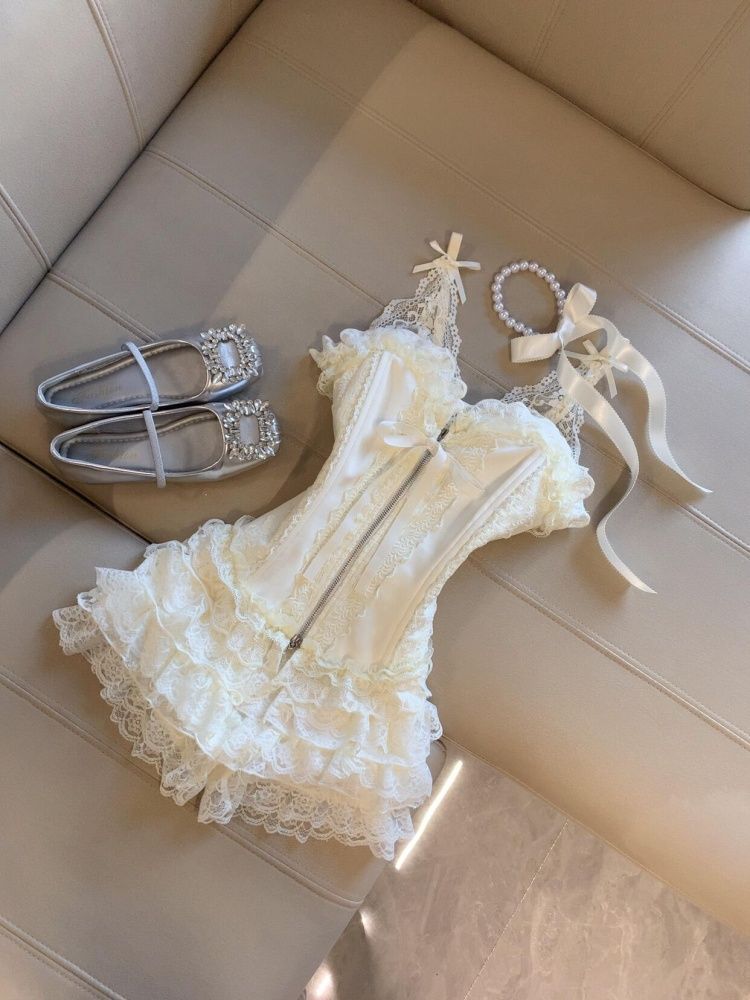 Cute Desire Lace Bustier Top H - Winter Clothing Cute のレビューと価格