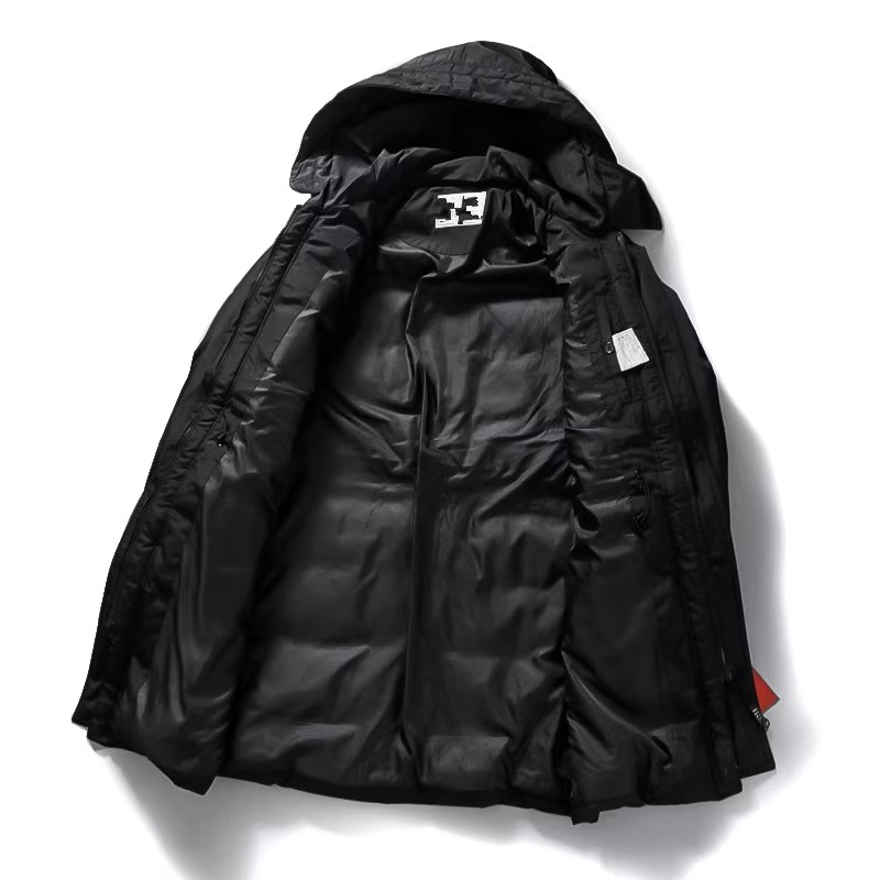 Men's Mid-Length Hooded down J - Winter Clothing Label のレビューと価格