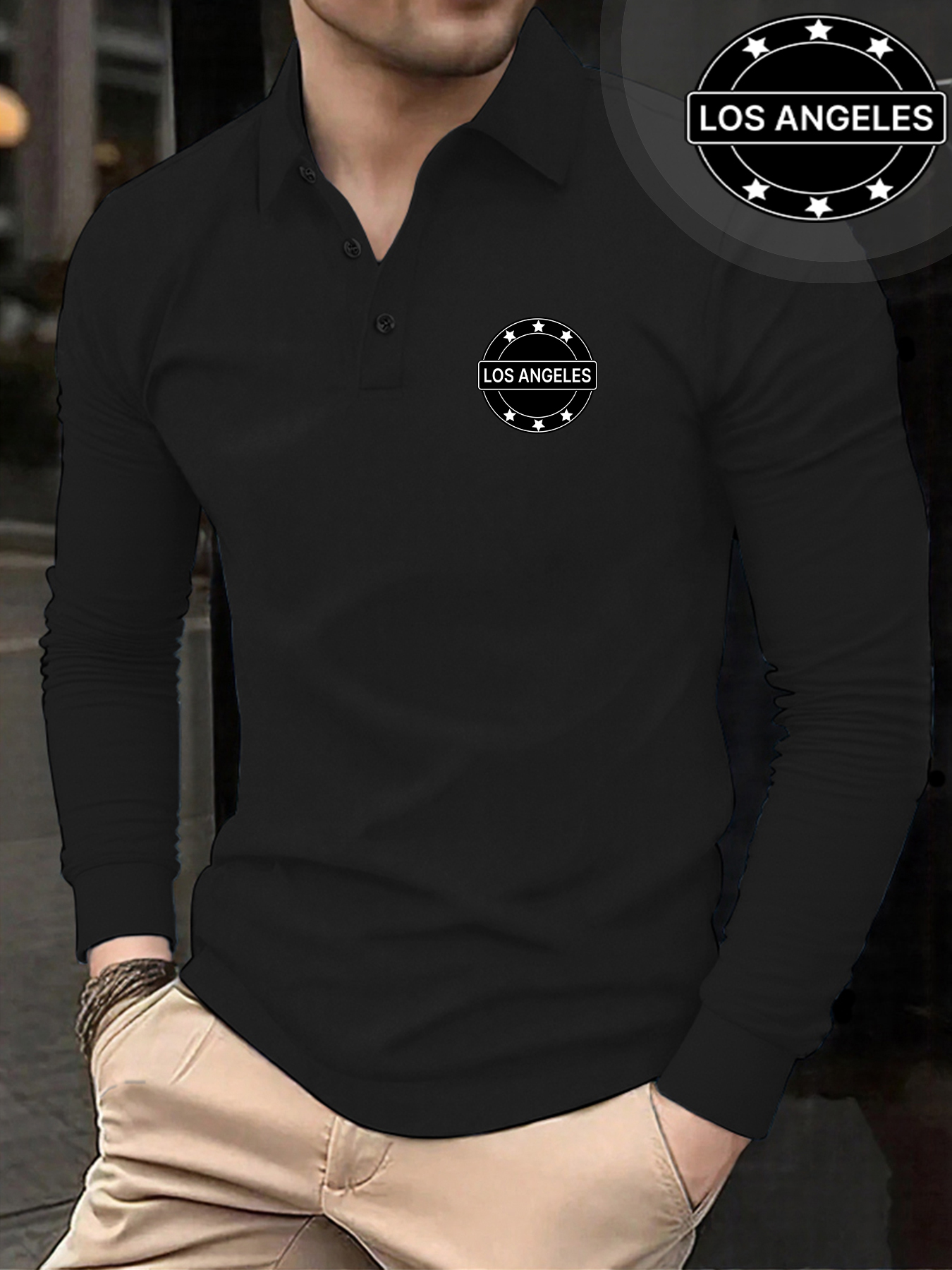 Los Angeless Star Printed Men  - Winter Clothing English のレビューと価格