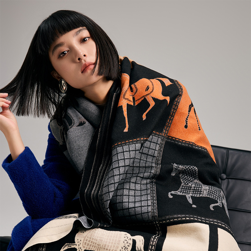Luxury Scarf Women Winter Cash - Cashmere Scarf Wrap のレビューと価格