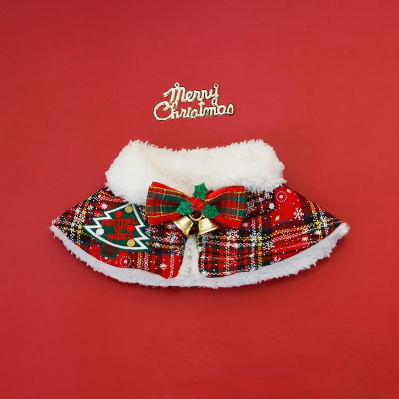 Cat Christmas Cloak Pet New Ye - Winter Clothing English のレビューと価格