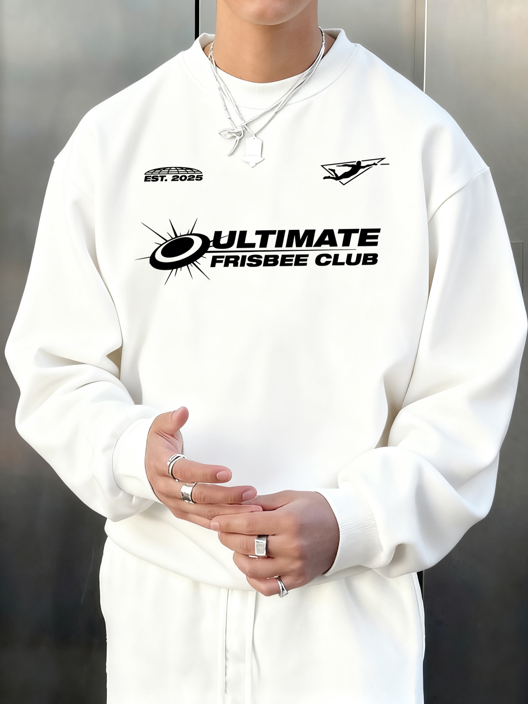 Ultimate Frisbee Club Printed  - Winter Clothing English のレビューと価格