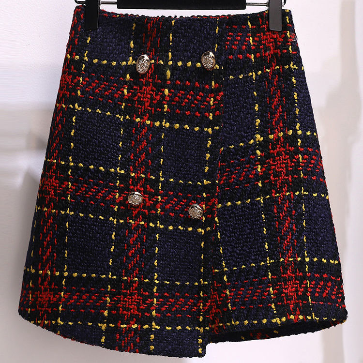 Women Winter Vintage Tweed Kor - Winter Clothing Korean のレビューと価格