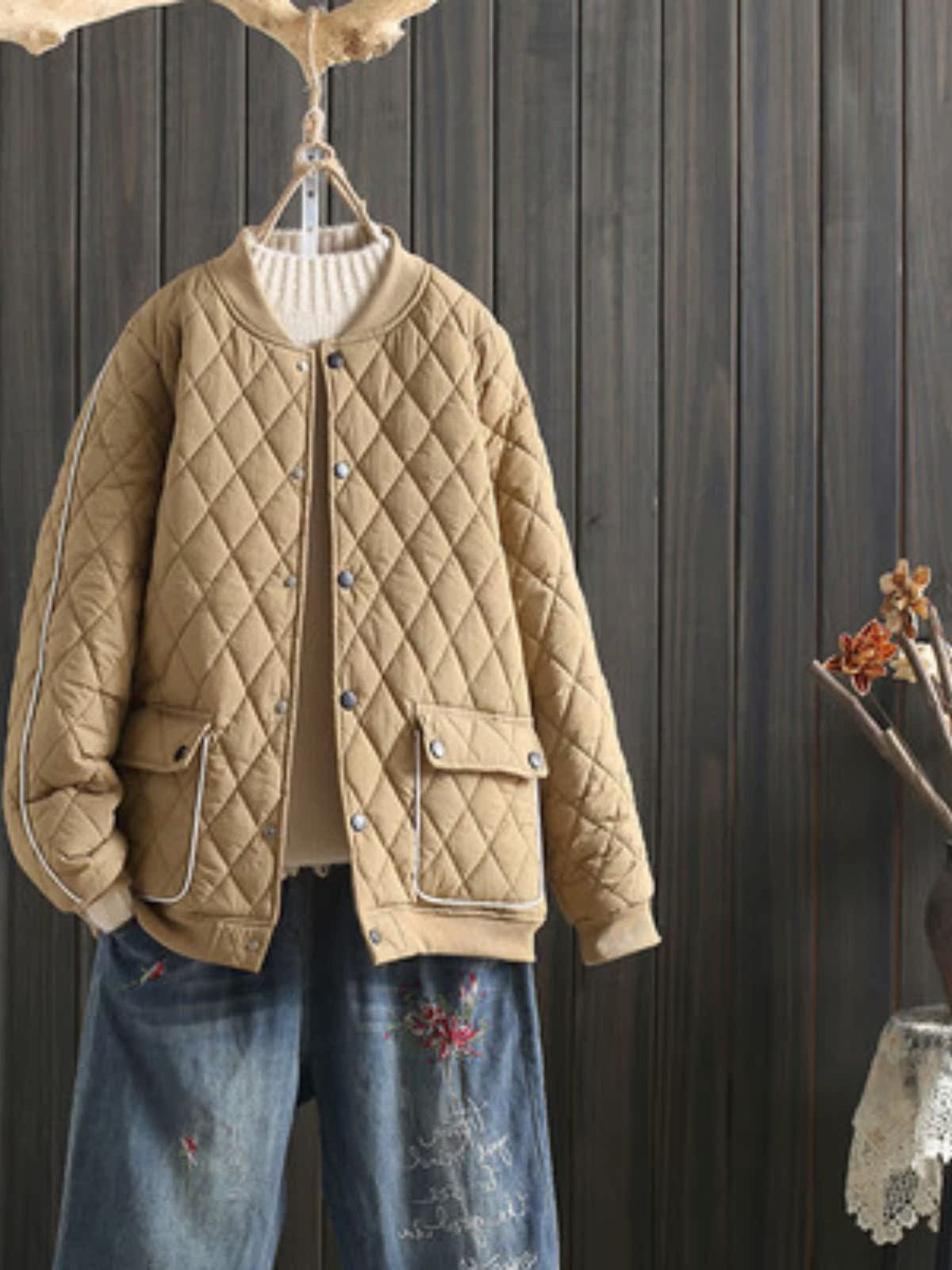 Korean Japanese Winter Thicken - Winter Clothing Label のレビューと価格