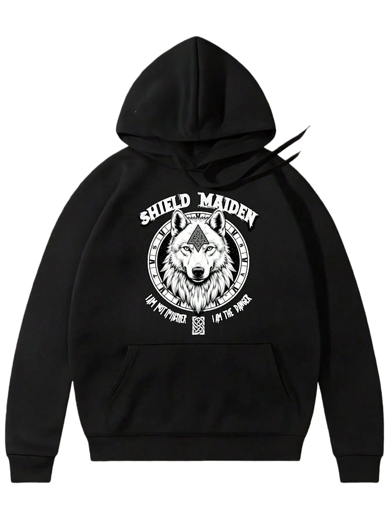 Men's Hoodie - Viking Wolfrude - Winter Clothing Label のレビューと価格