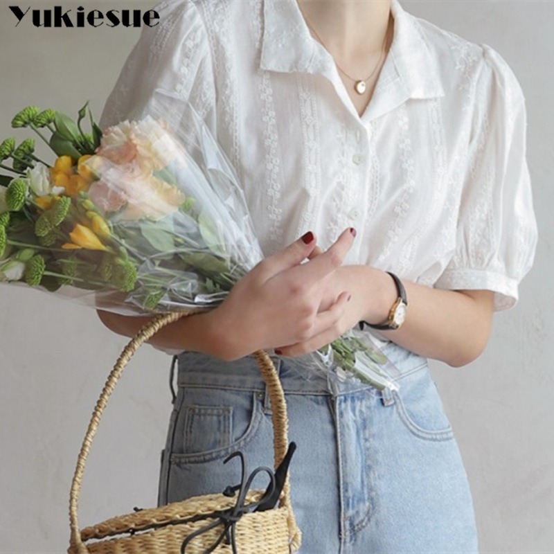 Shirts Women All-match V-Neck  - Winter Clothing Korean のレビューと価格