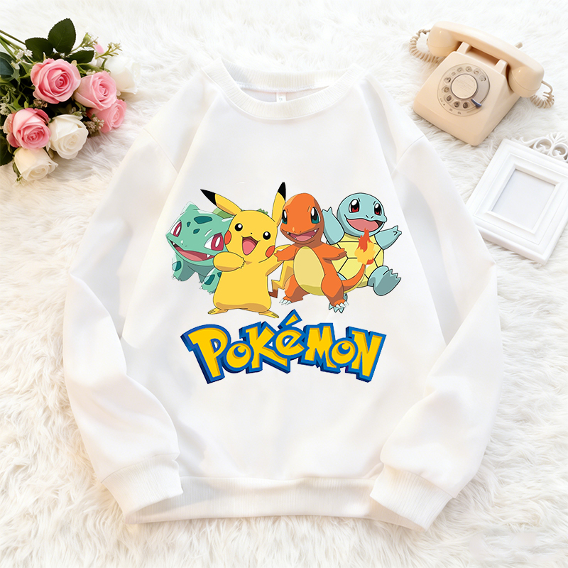 Kids Crew Neck Sweatshirt Poke - Winter Clothing For Kids のレビューと価格