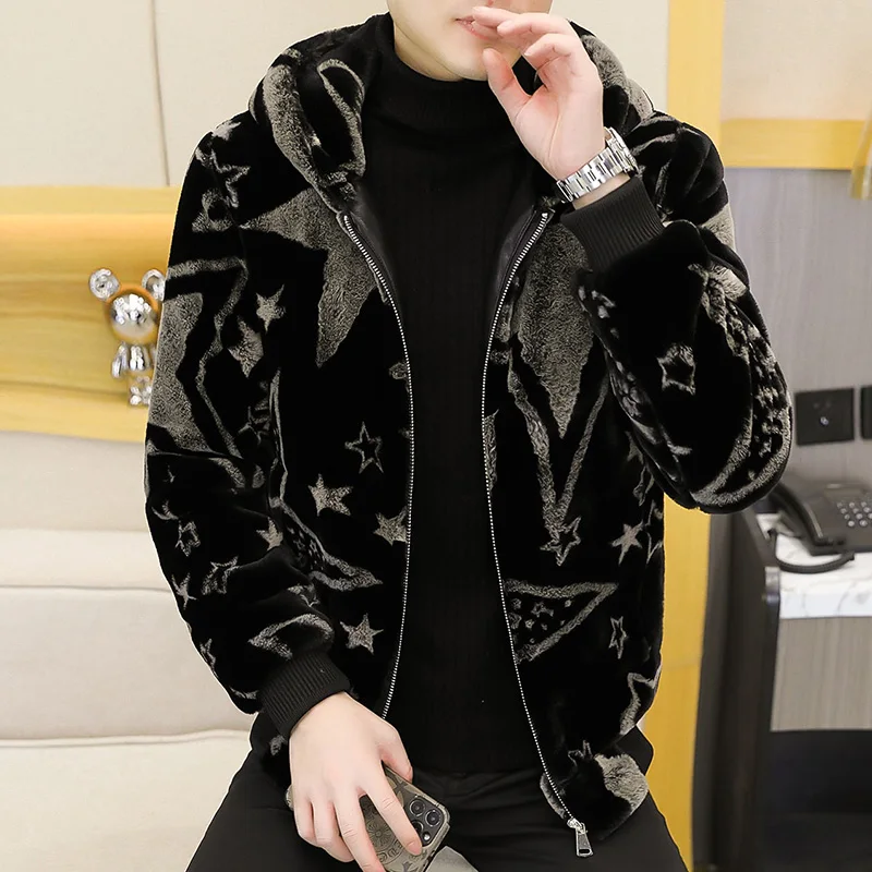 2022 Winter Faux Fur Mink Jack - Winter Clothing Cute のレビューと価格