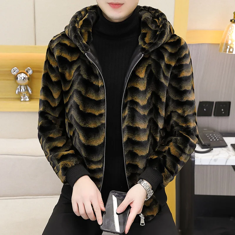 2022 Winter Faux Fur Mink Jack - Winter Clothing Cute のレビューと価格