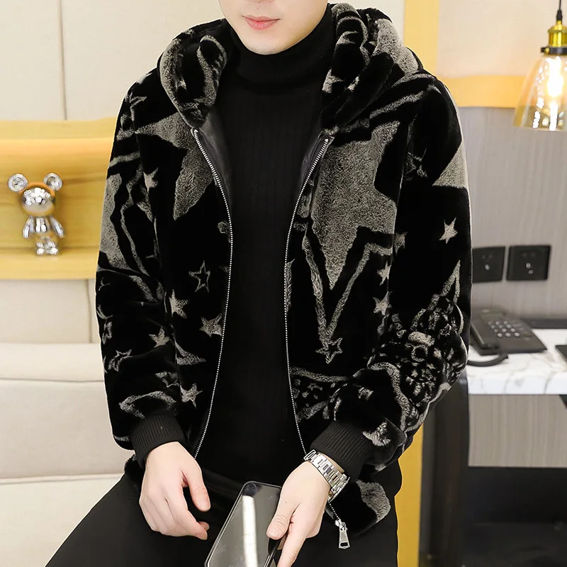 2022 Winter Faux Fur Mink Jack - Winter Clothing Cute のレビューと価格