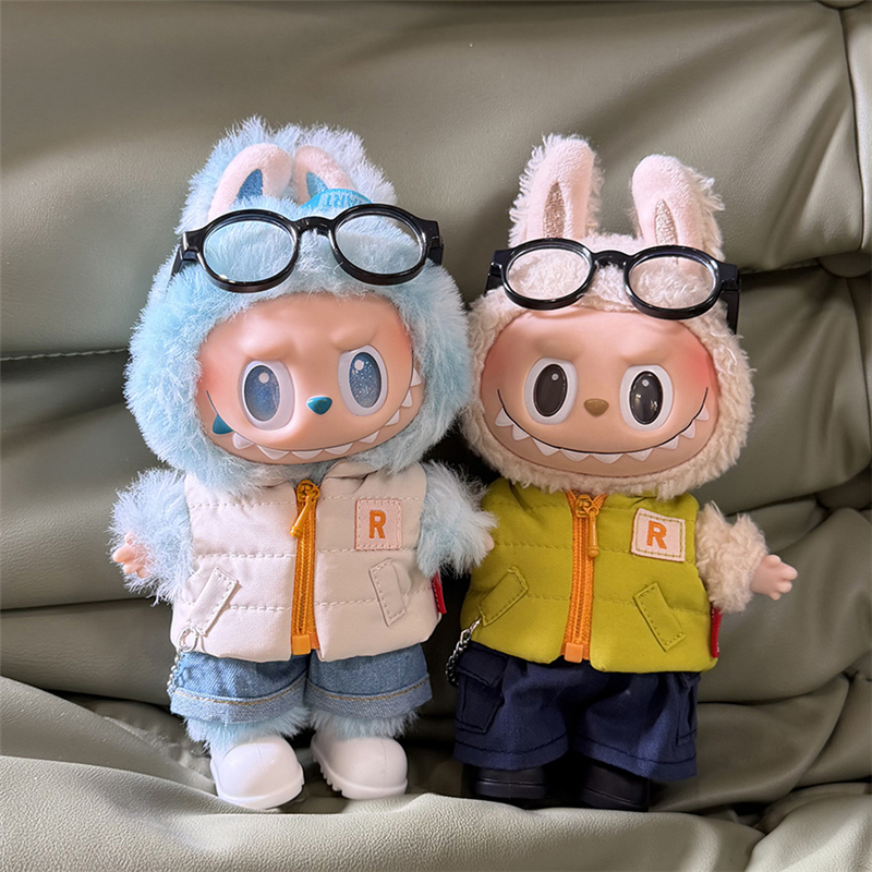 For 15 17cm Labubu Doll Down J - Jacket Winter Clothing のレビューと価格