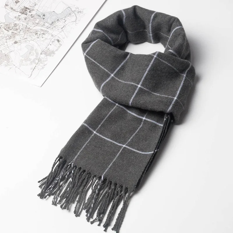 2023 New Winter Men Scarf Keep - Cashmere Scarf Wrap のレビューと価格