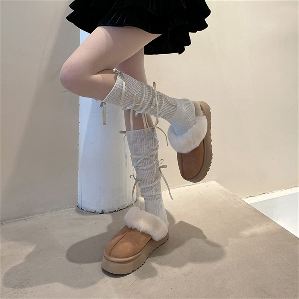 Women's Leg Warmers Y2k Knee-h - Winter Clothing Leg Warmers のレビューと価格