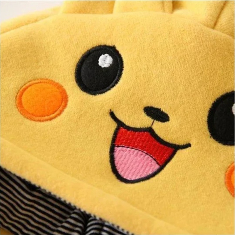 New Cute Cartoon Pokemon Pikac - Winter Clothing Cute のレビューと価格