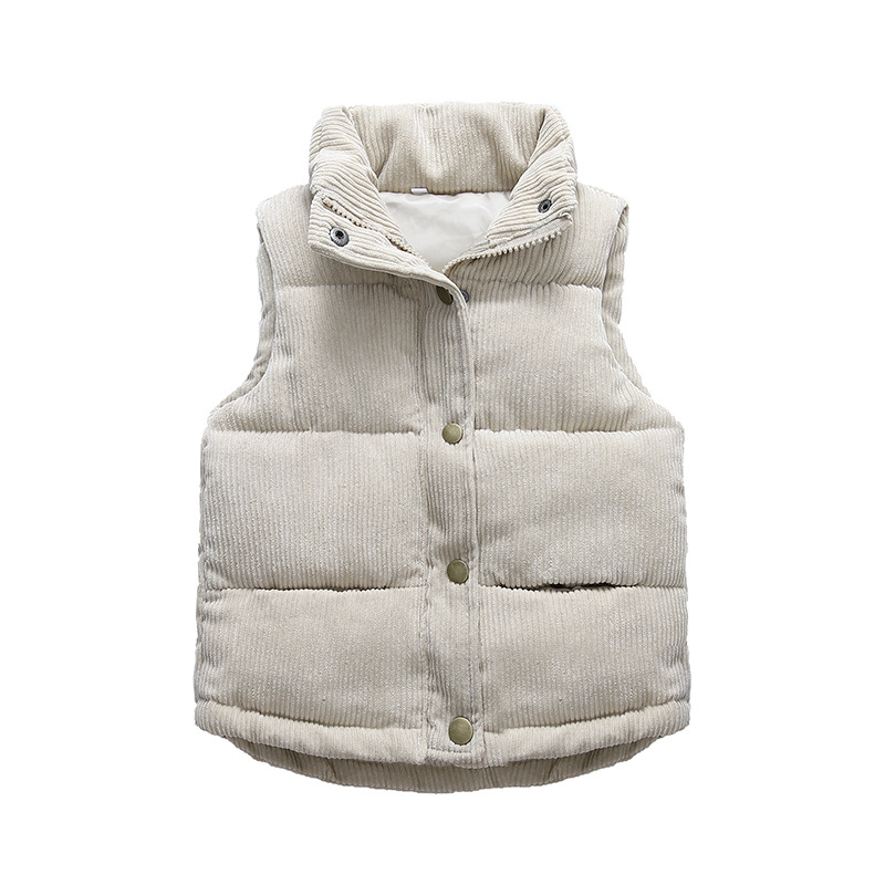 Kids Boys Girls Corduroy Vests - Winter Clothing For Kids のレビューと価格