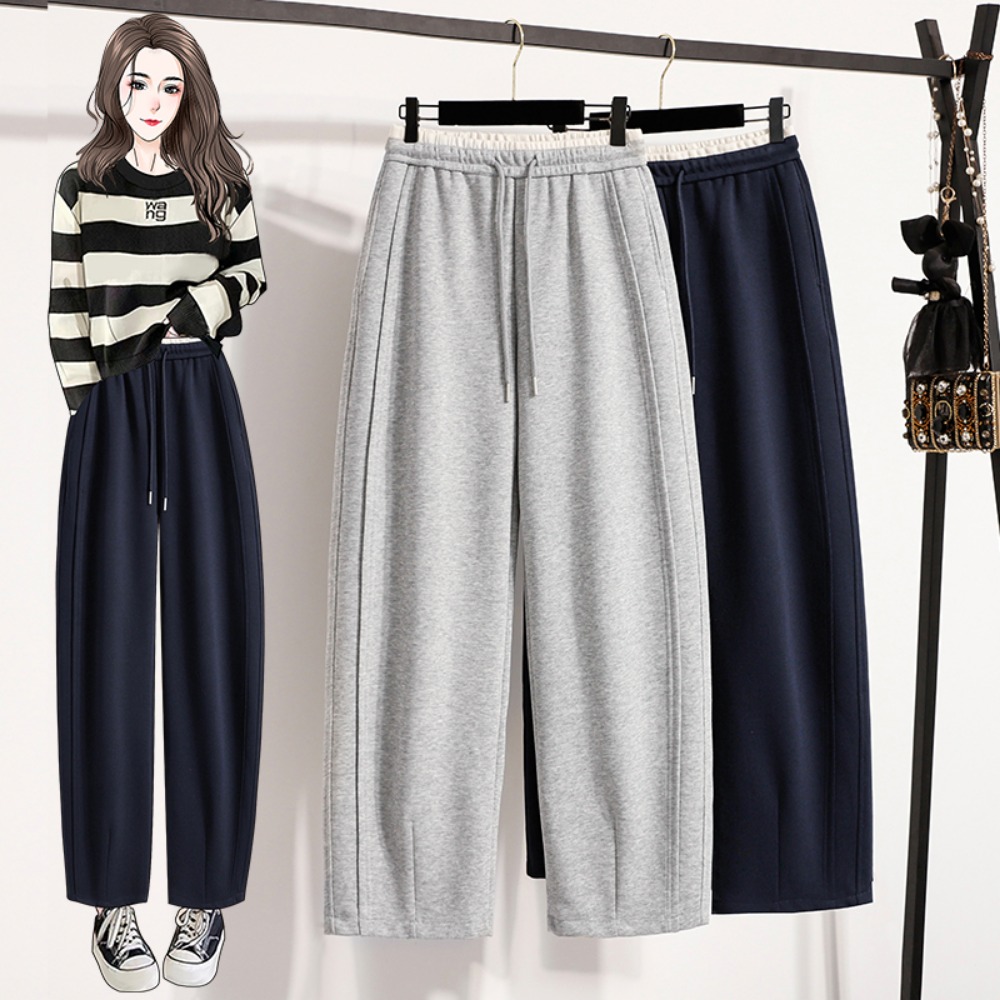Casual High Waist Spliced Stra - Winter Clothing Korean のレビューと価格