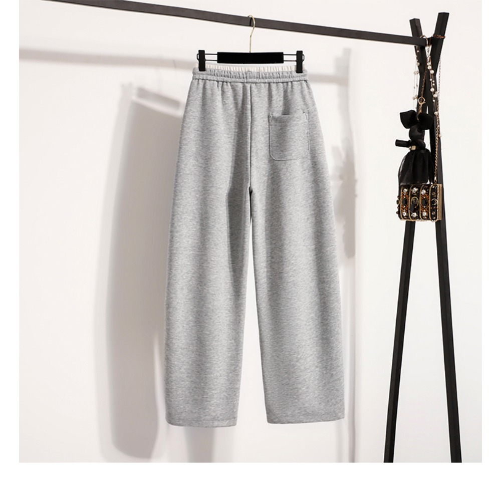 Casual High Waist Spliced Stra - Winter Clothing Korean のレビューと価格