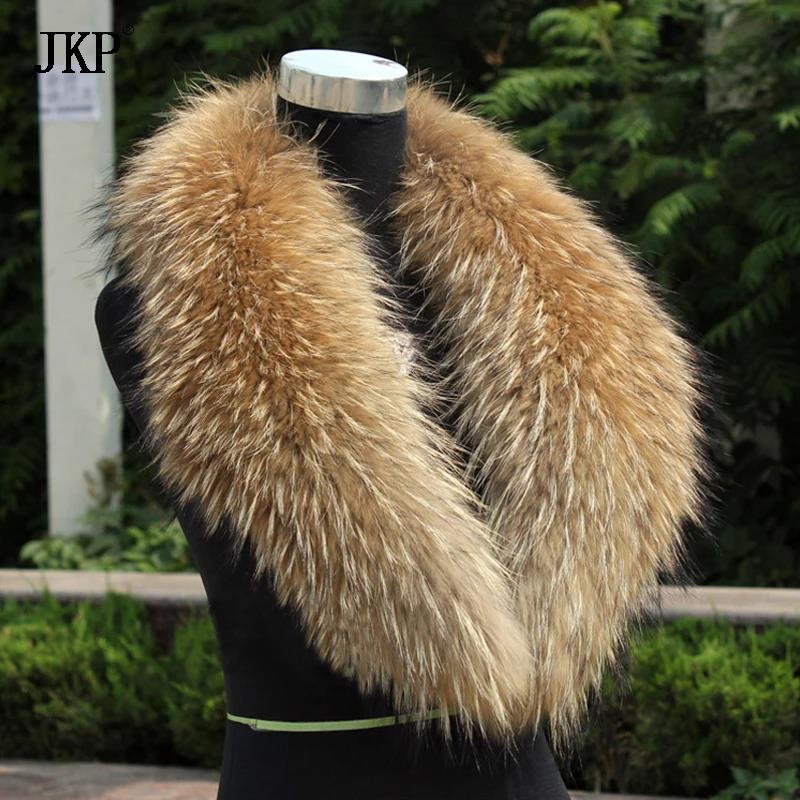 Natural Fur Collar Real raccoo - Jacket Winter Clothing のレビューと価格