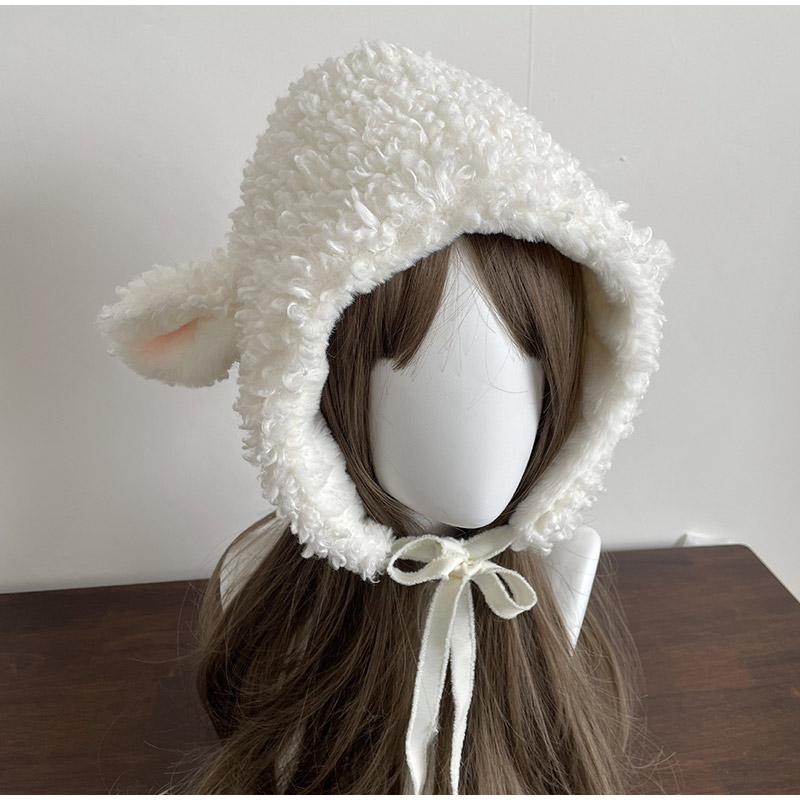 Winter White Plush Sheep Warm  - Winter Clothing Leg Warmers のレビューと価格