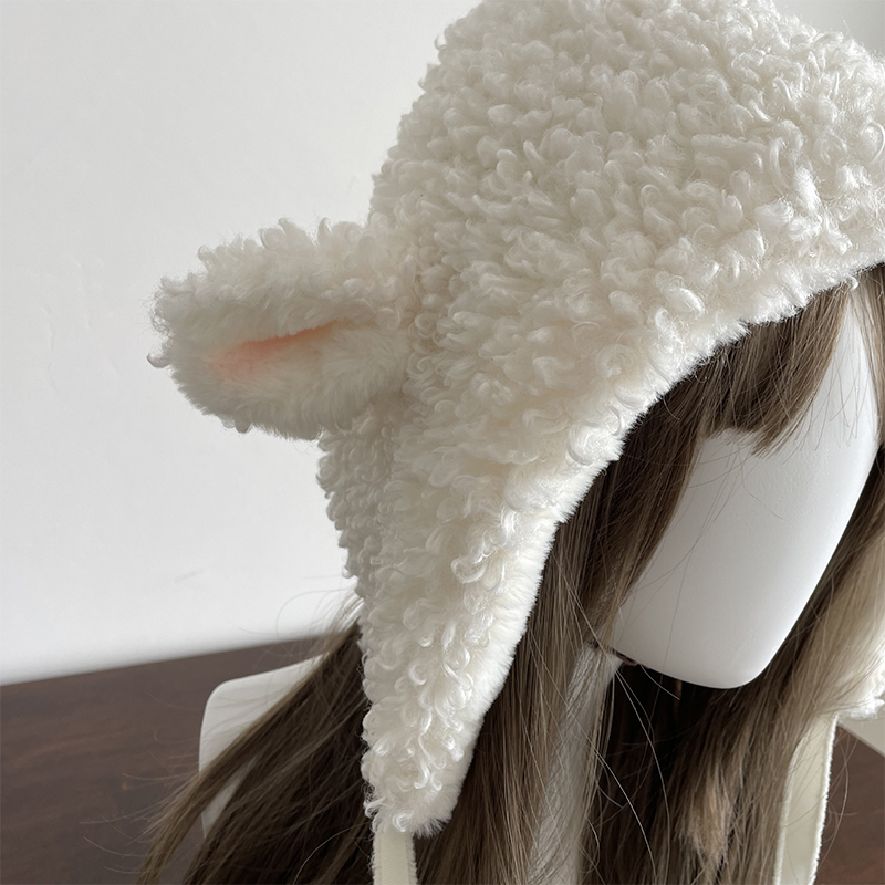 Winter White Plush Sheep Warm  - Winter Clothing Leg Warmers のレビューと価格