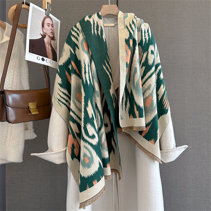 2025 Brand Warm Cashmere Ponch - Cashmere Scarf Wrap のレビューと価格