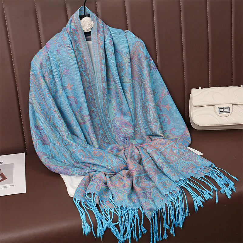 Tassel Blanket Design Thick Pa - Cashmere Scarf Wrap のレビューと価格