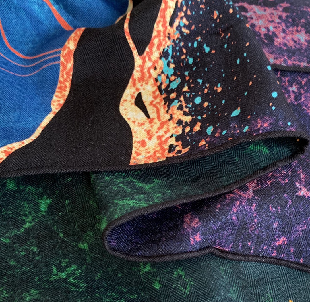 110CM Velvet Handmade Silk Cas - Cashmere Scarf Wrap のレビューと価格