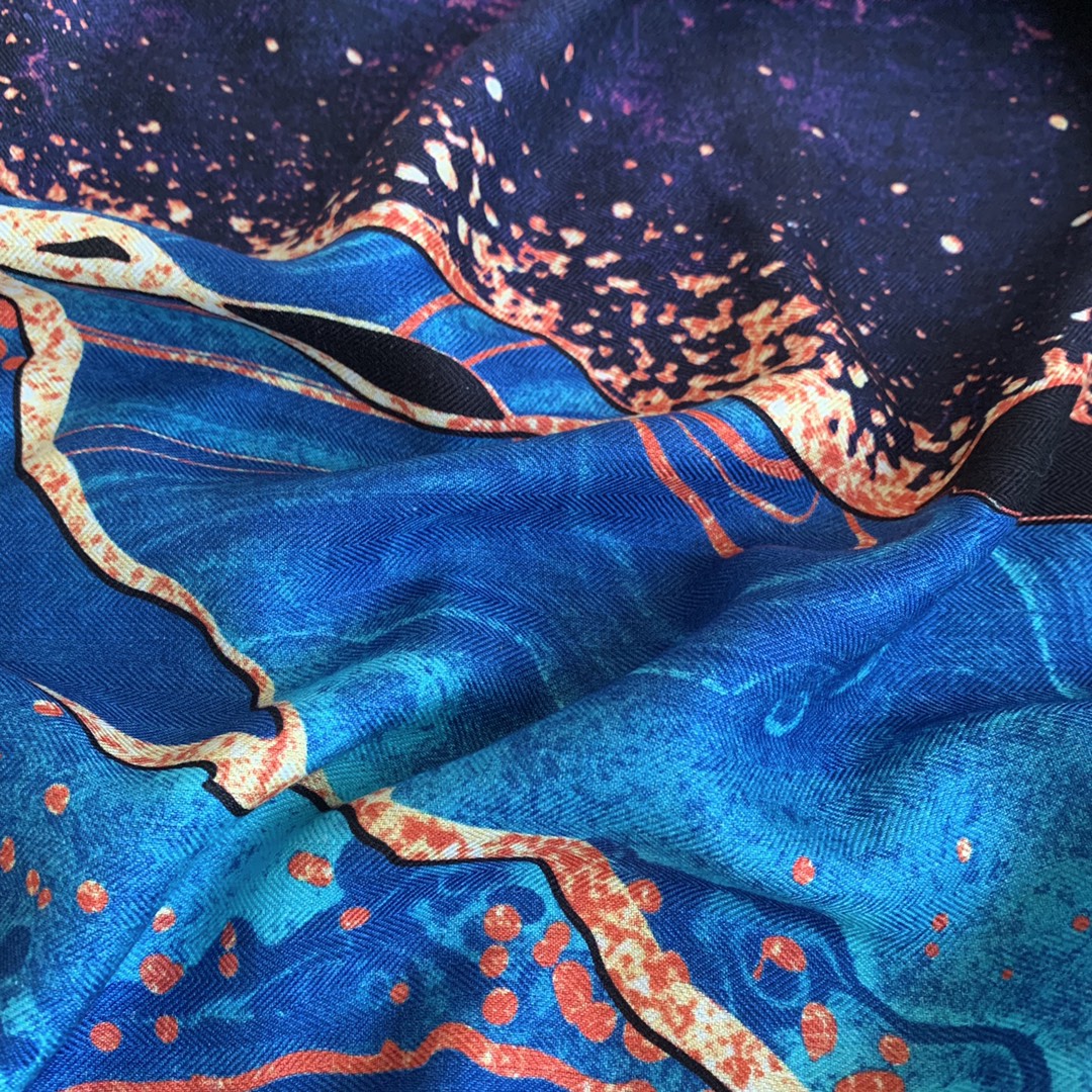 110CM Velvet Handmade Silk Cas - Cashmere Scarf Wrap のレビューと価格