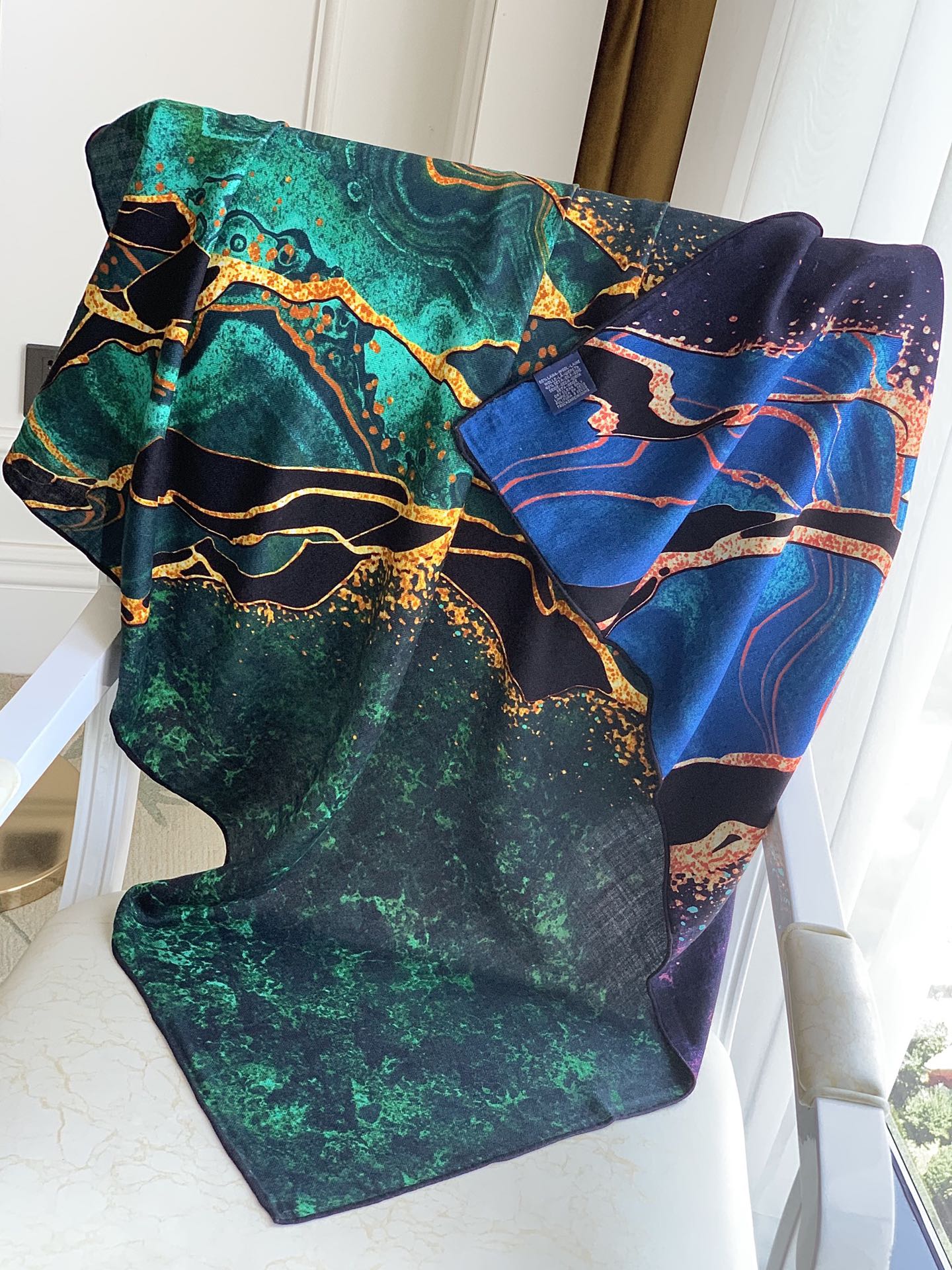 110CM Velvet Handmade Silk Cas - Cashmere Scarf Wrap のレビューと価格