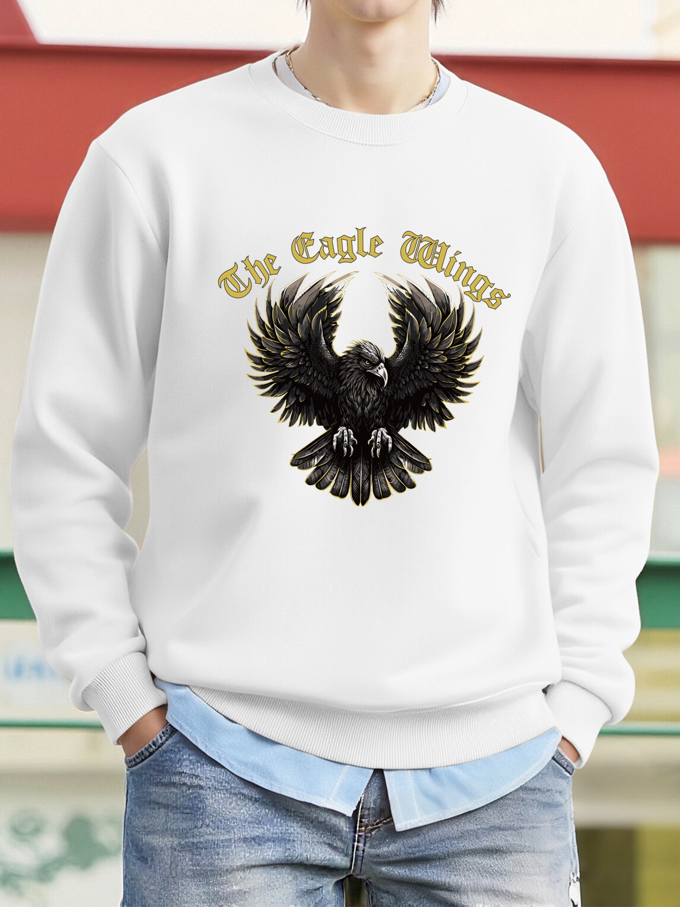 Freedom Eagle Vintage Print Pu - Winter Clothing English のレビューと価格