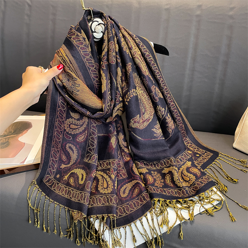 Luxury Brand Autumn Cashmere P - Cashmere Scarf Wrap のレビューと価格