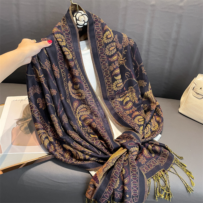 Luxury Brand Autumn Cashmere P - Cashmere Scarf Wrap のレビューと価格