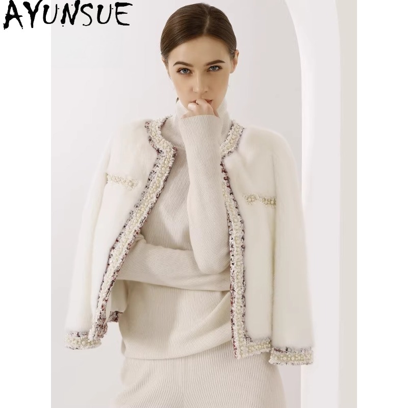 AYUNSUE Purple Label Mink Fur  - Winter Clothing Label のレビューと価格