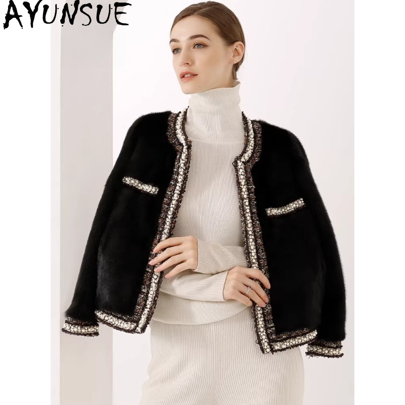 AYUNSUE Purple Label Mink Fur  - Winter Clothing Label のレビューと価格