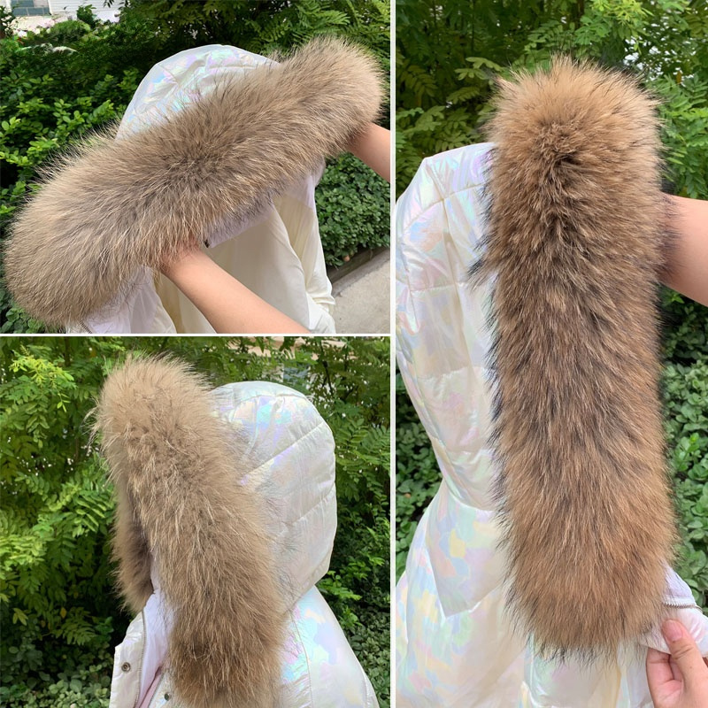 Real Fur Collar for Coat Parka - Jacket Winter Clothing のレビューと価格