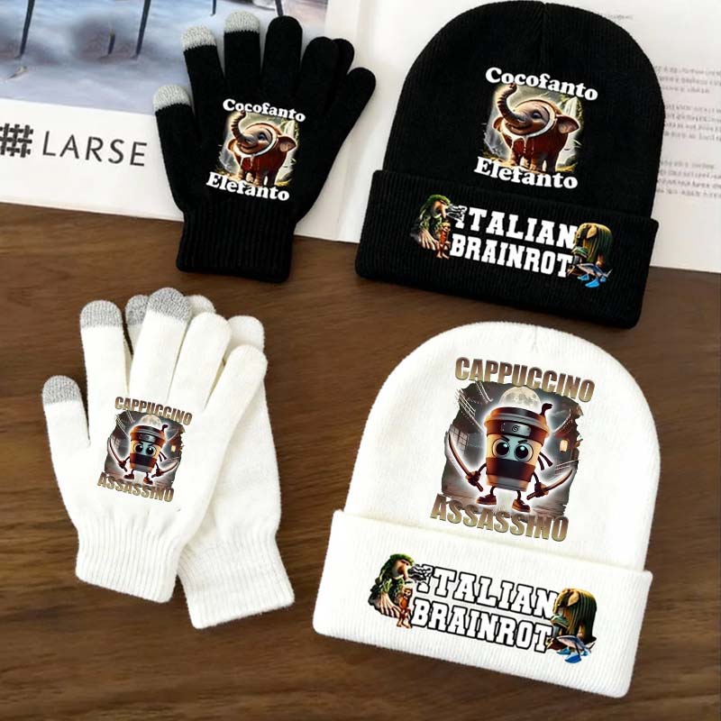 2pcs Italian Brainrot Animals  - Winter Clothing For Kids のレビューと価格