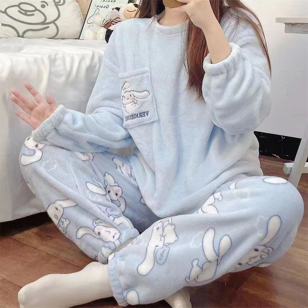 Sanrio Kawaii Women Plush Paja - Winter Clothing Cute のレビューと価格