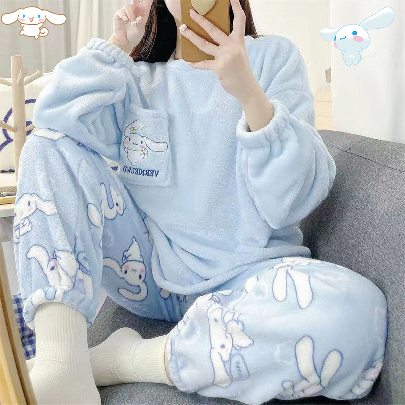 Sanrio Kawaii Women Plush Paja - Winter Clothing Cute のレビューと価格