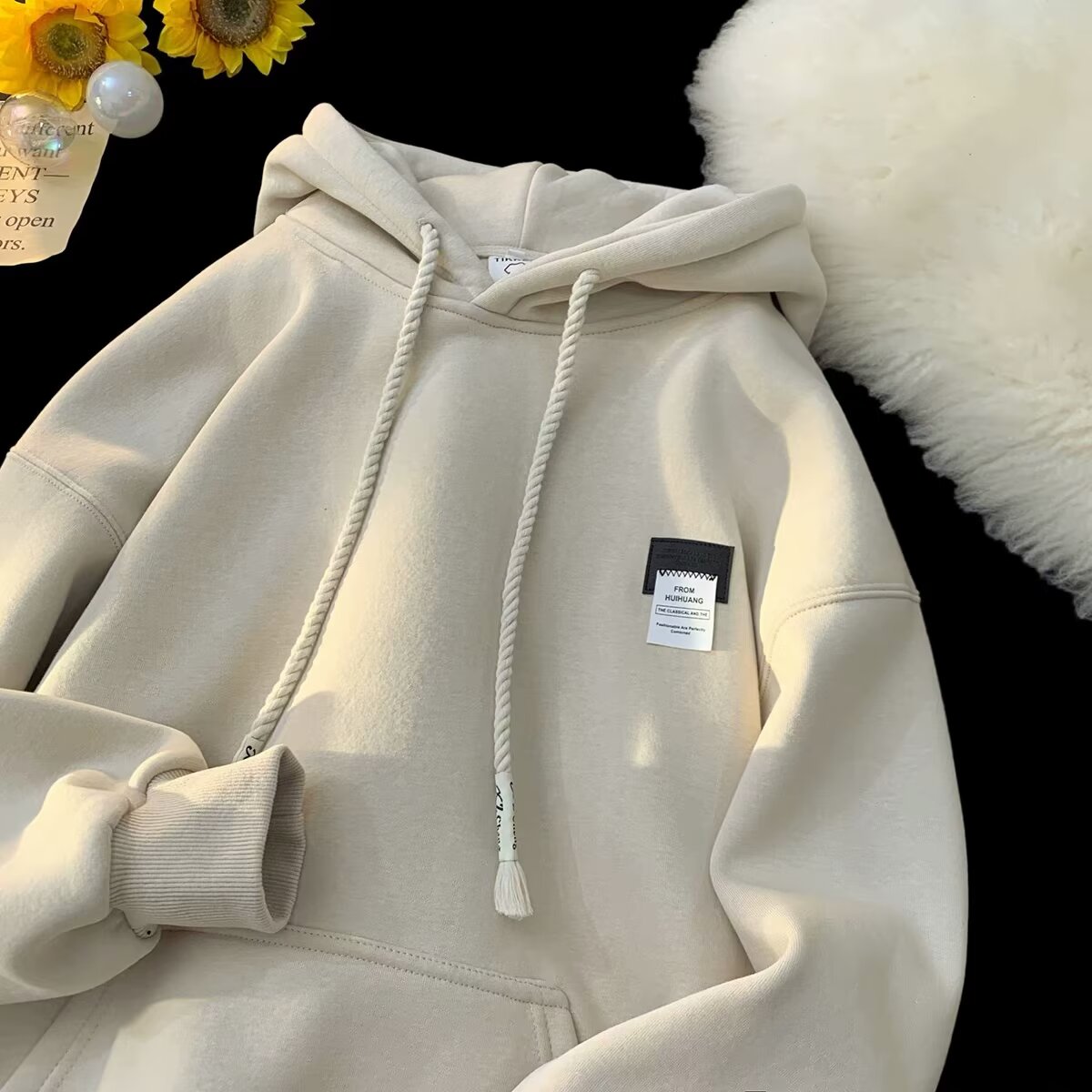 Men Hoodie Fashion Clothing Pe - Winter Clothing Label のレビューと価格