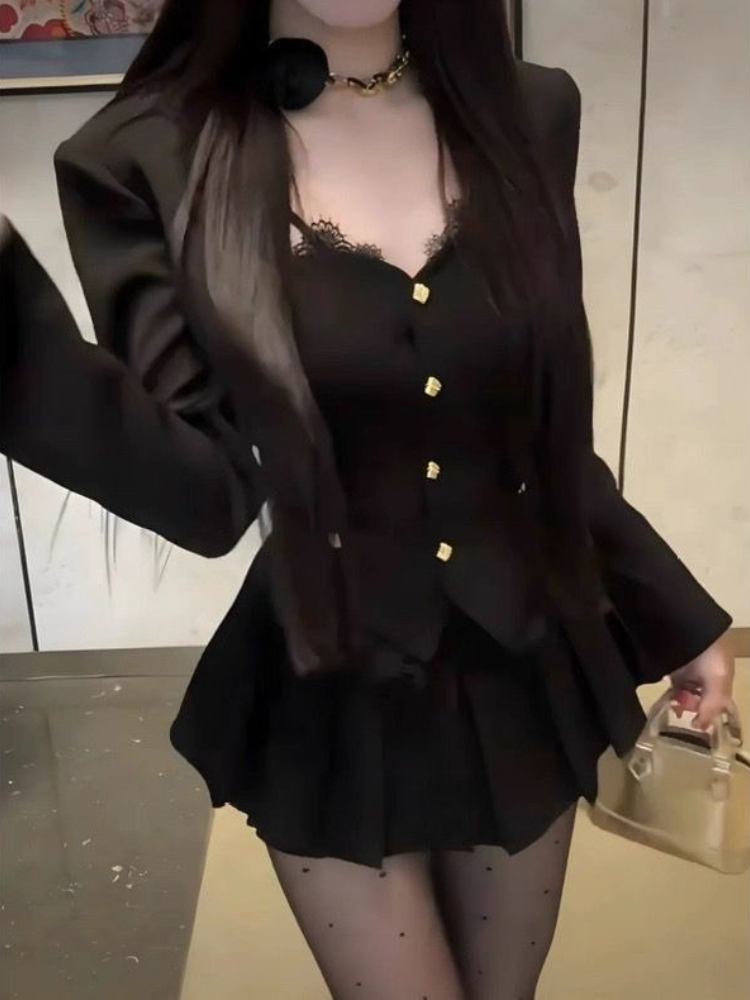 Autumn Sexy Vintage Elegant 3  - Jacket Winter Clothing のレビューと価格