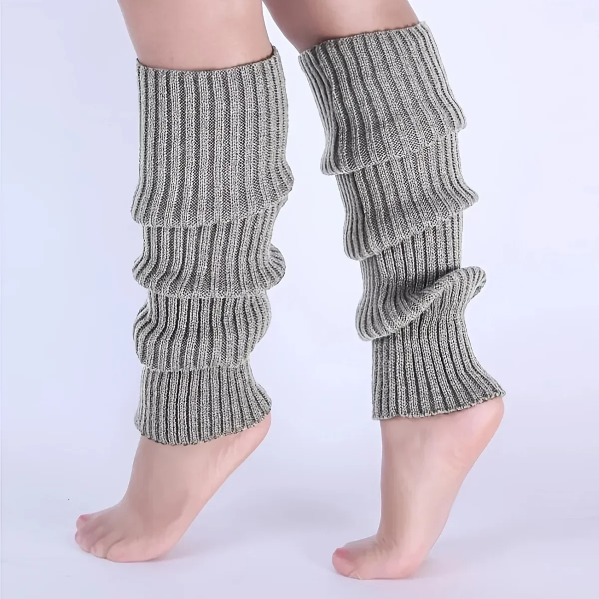 Warm Knitted Leg Warmers for W - Winter Clothing Leg Warmers のレビューと価格